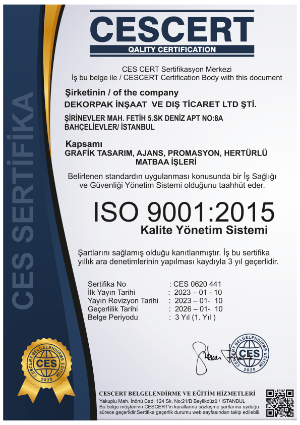 ISO 9001:2015 