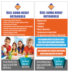 A7 - 10x20cm / Double Sided Flyer