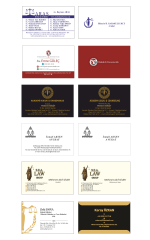 Sıvamalı Oval Kesim Kartvizit 700gr Çift Yön