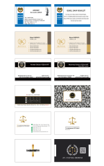 Sıvamalı Oval Kesim Kartvizit 700gr Çift Yön