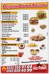 Döner Büfe El ilanı A5 El İlanları / 4.000 Adet Kargo Dahildir