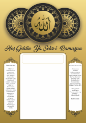 Kuşe İmsakiye 1.000 Adet Kampanyalı Ürün