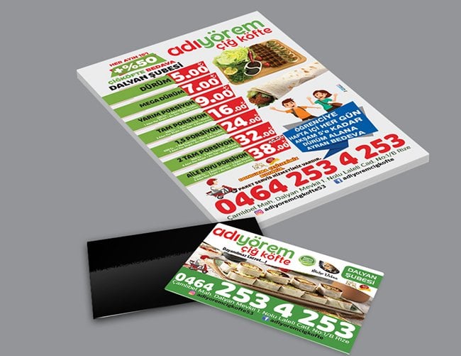 5000 Magnets + 5000 Flyers Free Shipping