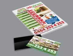 5000 Magnets + 5000 Flyers Free Shipping