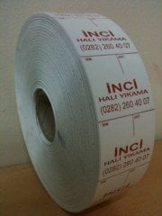 Halı Yıkama Altlığı Etiketi