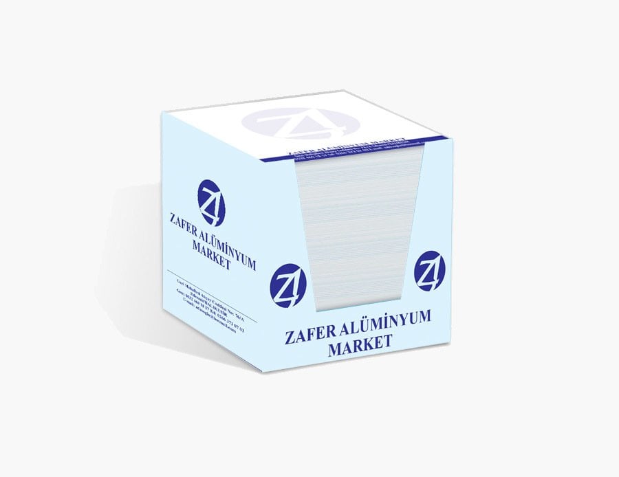 500 Yaprak 8x8x5 cm Küp Bloknot