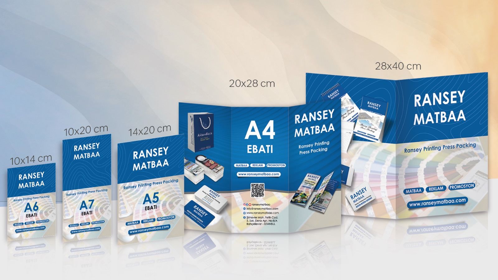 Her Ebatta Broşür Hesaplama