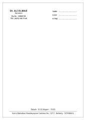 A6 - Tutkallı Bloknot