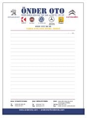 A6 - Tutkallı Bloknot